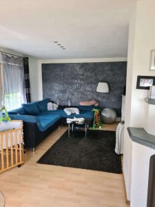 Wohn/Essbereich mit Kamin