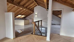 offene Küche mit Essbereich